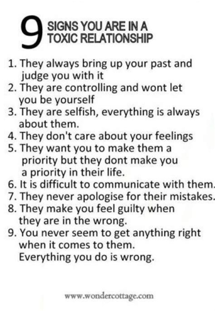10 Toxic Relationship Quotes & Sayings