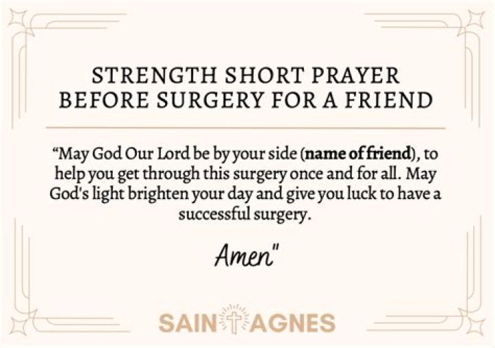 11 Short Prayers Before Surgery For a Friend (With Images)