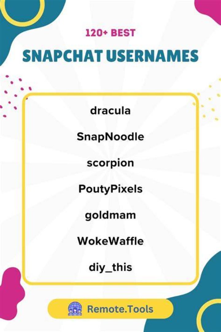 120+ Best Snapchat usernames and all you need to know
