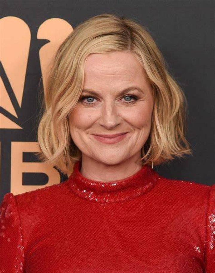 Amy Poehler Rocks a Red Swimsuit During Beach Stroll With Boyfriend