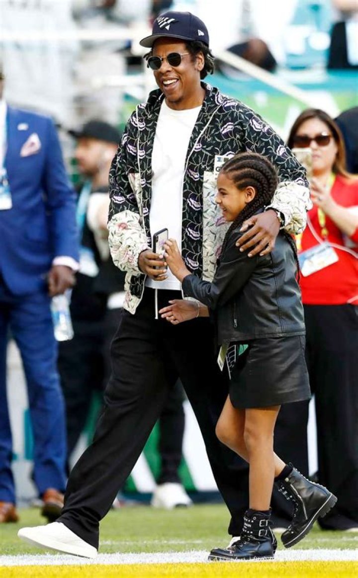 Blue Ivy Has Fun Attending NBA Game With Dad JayZ Pics UsWeekly