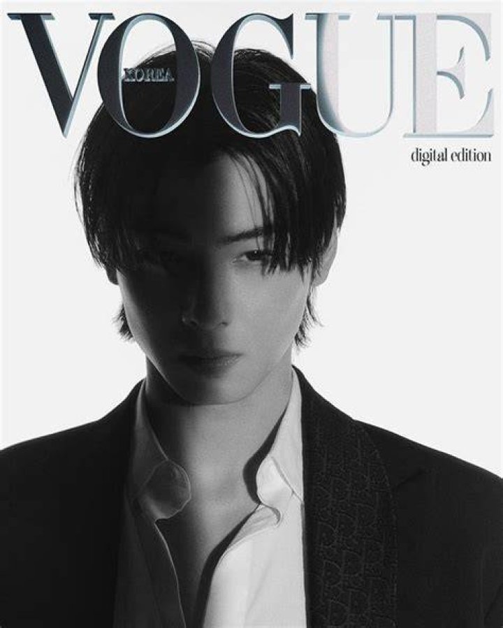 Cha EunWoo For VOGUE Korea Magazine December Issue BehindtheScene