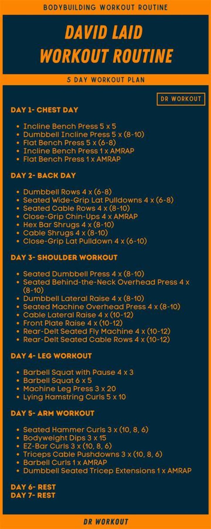 David Laid Workout Routine And Diet Plan Health Yogi