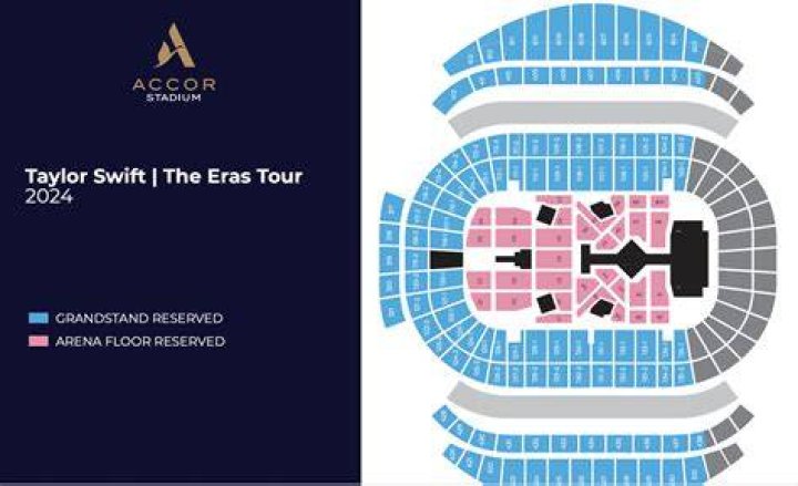 Eras Tour Seating Chart With Seat Numbers
