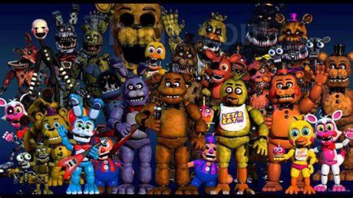 FNAF All Characters Wallpapers Wallpaper Cave