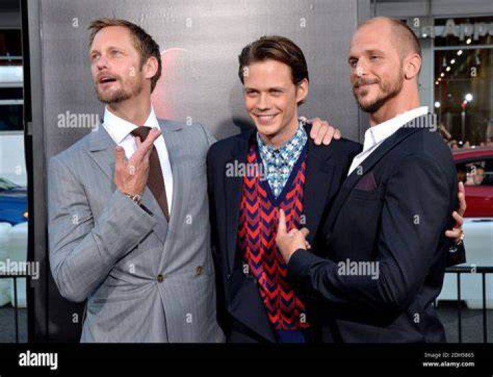 Hello Daddy! Alexander Skarsgard Seen Cuddling Newborn Baby