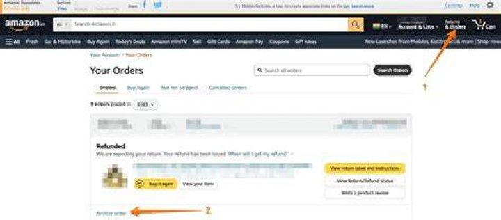 How to hide Amazon orders on your account so your partner will never