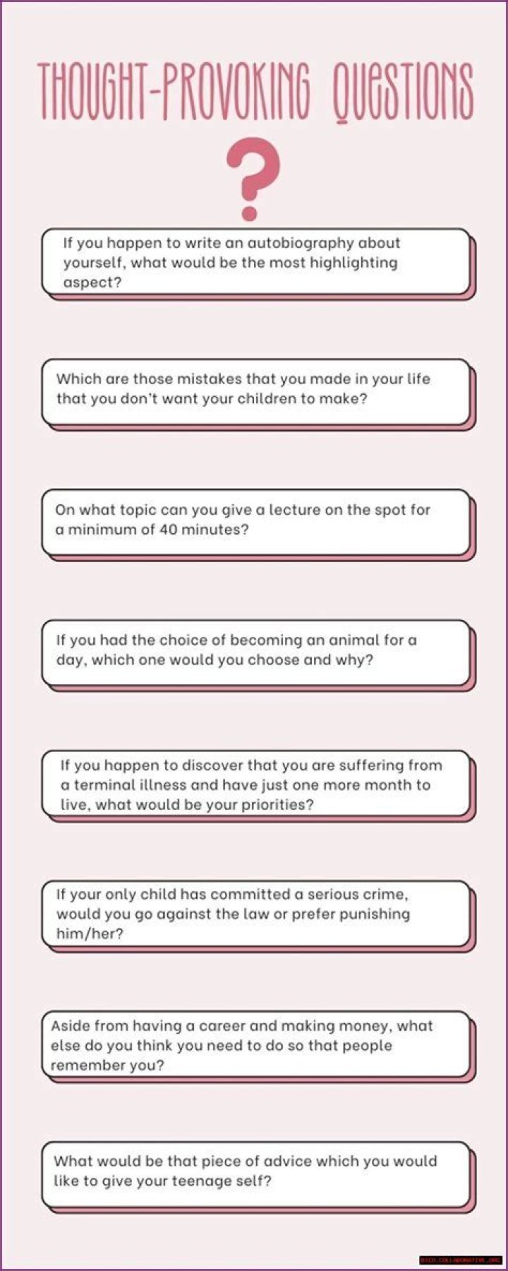 Intriguing Questions For Your Imagination