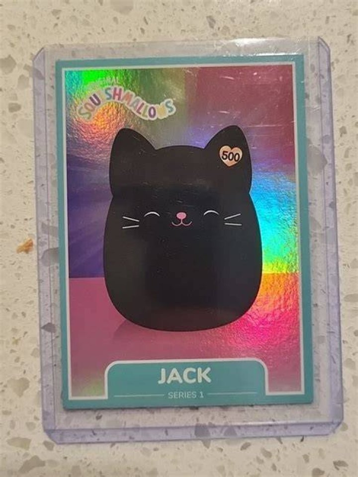 Jack The Cat Limited Edition Squishmallow XL 16" Select Series Squad