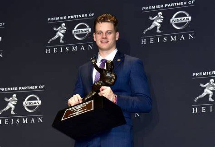 Joe Burrow wins Heisman Trophy LSU QB's season eases family's pain