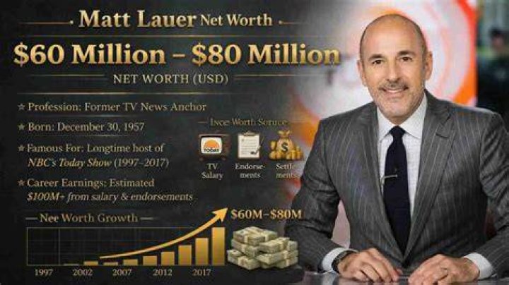 Matt Lauer Net Worth Short bio, age, height, weight 2017 Update