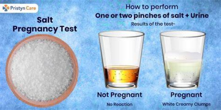 Pregnancy Test with Salt How does it work and its effectiveness
