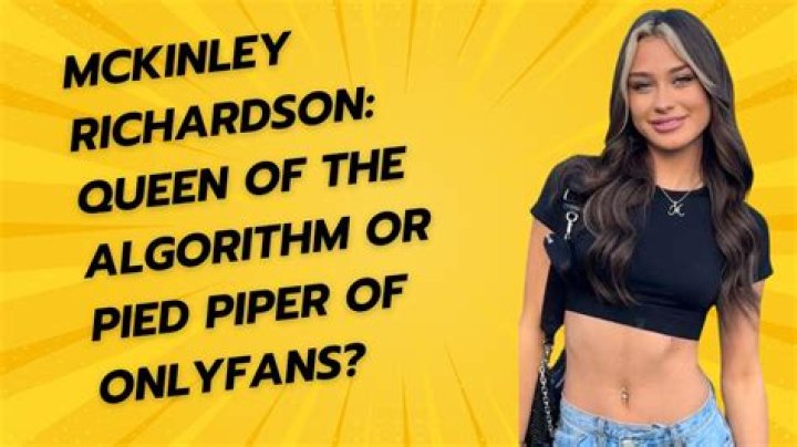 Ultimate Uncensored McKinley Richardson OnlyFans Content Revealed